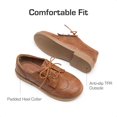 thumbnail image 4 of Zapatos Oxford para Niños Pequeños DREAM PAIRS Marrón Talla 1, 4 of 5