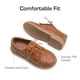 thumbnail image 4 of Zapatos DREAM PAIRS Oxford Marrón Talla 11 para Niños, 4 of 5