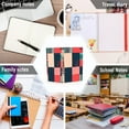 thumbnail image 6 of FORMRS 1-Subject Spiral Notebook 8" x 5" College Ruled 60 Refillable Sheet A5 Hard Cover, 2 Pack, Red Teal Plaid, 6 of 7