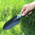 thumbnail image 6 of SENRISE 4 Pieces Garden Tool Set Rake Top Shovel Round Shovel Seeding Device Gardening Hand Tool Black, 6 of 7