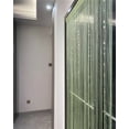 thumbnail image 4 of Cortina con panel de cuentas de hilo verde dividido de 100 x 200 cm, 4 of 6