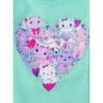 thumbnail image 5 of The Children's Place Baby Toddler Girls Short Sleeve Animals Tee, 4-Pack, Sizes 12M-5T, 5 of 5