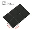 thumbnail image 2 of 50/64/80 / 100pcs autoadhesivo Damper Muebles tapón de la puerta Durable Collision amortiguador Prevenir Noisy parachoques del silicón Pads, 2 of 8