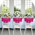 thumbnail image 3 of WUXIAB Stretch Spandex Chair Sashes With Buckle – Elastic Chair Bands,Wedding Chair Decor,Banquet Chair Sashes,Event Decoration Ties,Decorative Bows Ties For Wedding/Banquet/Party Event Decor A Beige, 3 of 9