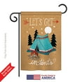 thumbnail image 2 of Breeze Decor - Adventure in Tents Interests - Everyday Hobbies Impressions Decorative Vertical Garden Flag 13" x 18.5" Printed In USA, 2 of 4