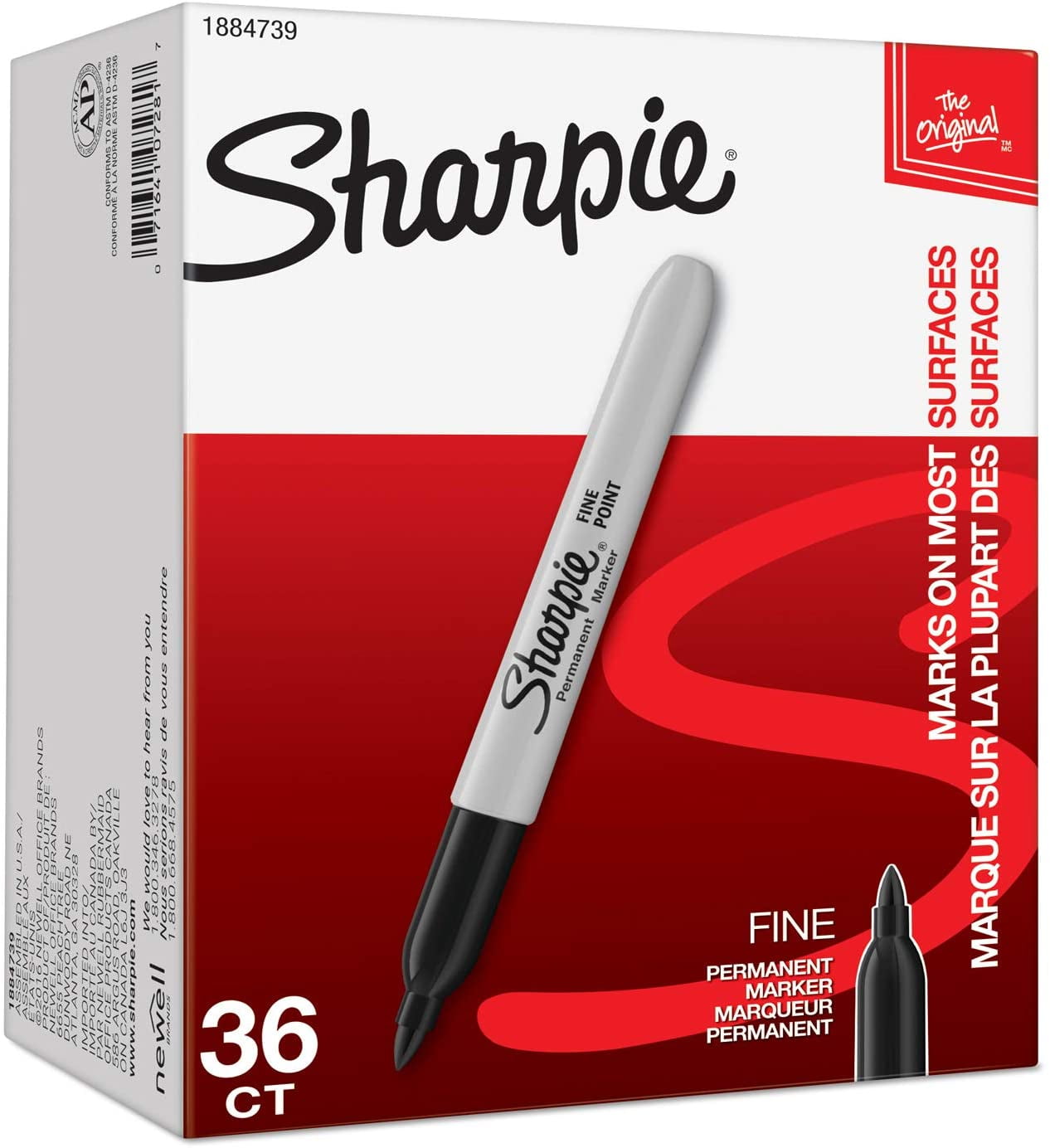 SHARPIE Permanent Markers, Fine Tip Marker Set, Stocking Stuffer, Teacher  Gifts, Art Supplies, Holiday Gifts for