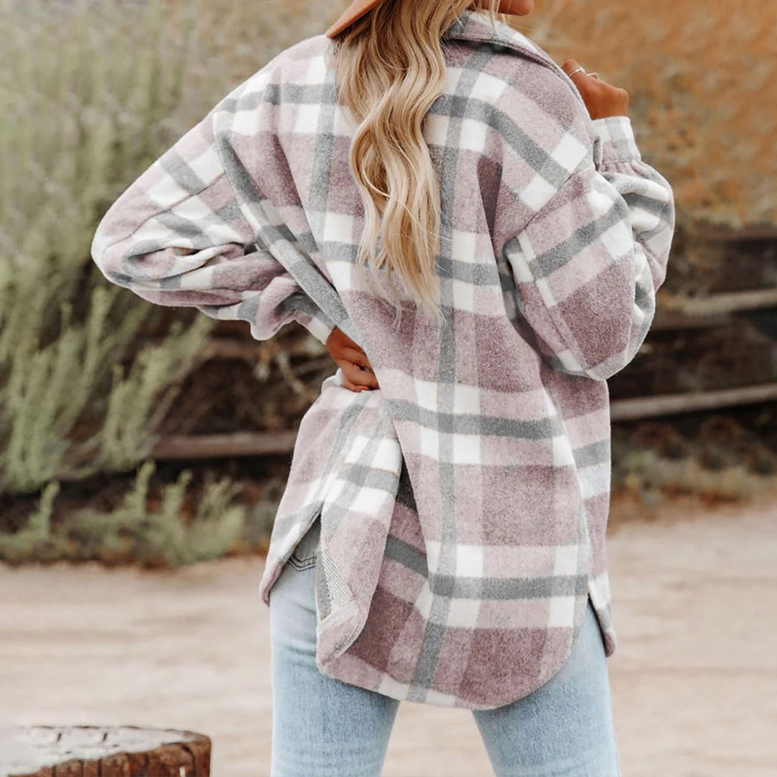 Workout Jackets for Women Flannel Hoodie Women Business Casual J 並行輸入品 Flannel Jackets Womens