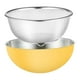 thumbnail image 4 of Colador para lavar arroz, cesta escurridora con palangana, colador de malla fina, Amarillo, 4 of 9