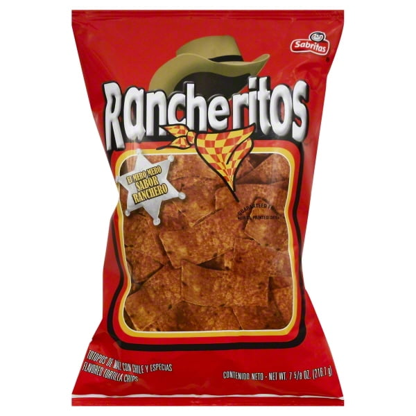 Rancheritos El Mero Mero Sabor Rancero Flavored Tortilla Chips 7.625 oz