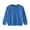 D#03-Blue, variant on Kids Girls Long Sleeve Cardigan Sweater Soft Cotton Knit Button Down Uniform, Mint Green 18-24 Months