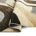 thumbnail image 2 of Home Dynamix Tribeca Slade Contemporary Abstract Area Rug, Brown/Grey, 5'2"x7'2", 2 of 6