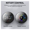 thumbnail image 2 of Smart Knob Thermostat Accurate 1.32in Screen 95~240VAC Intuitive Water Heating Digital Thermostat ,High Compatibility, 2 of 6