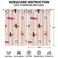 thumbnail image 2 of Sushi (40) Curtains-blackout Curtains Bedroom Decor Living Room Darkening Grommet Window Drapes 2 Panels Set 52"x 84", 2 of 2