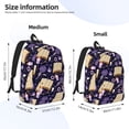 thumbnail image 2 of Fotbe Lavender Flowers Mochila de Lona con Estampado, Mochila Duradera, Mochila Versátil de Alta Calidad, Mochila Compacta Vintage-Medium, 2 of 5
