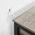 thumbnail image 3 of Topeakmart X Design Console Table w/ 1 Drawer & 2 Shelves, Gray, 3 of 12