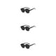 thumbnail image 1 of Sonducket Gafas de sol ópticas redondas Gafas para bebés Protección Negro brillante Gris Type1 NO1, 1 of 6