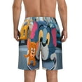 thumbnail image 4 of Tom and Jerry Men's Swim Trunks Quick Dry Board Shorts Bathing Suit Swimsuits Beach Shorts, 4 of 8