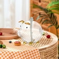thumbnail image 4 of Kokiya Cartoon Pig Oil Lamp Glass Cartoon Cute Animal Shaped Oil Burning Lamp Party Oil Orange, 4 of 6