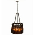 thumbnail image 4 of Meyda Tiffany 163818 Tuscan Vineyard 5 Light 17" Wide Pendant, 4 of 6