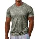thumbnail image 1 of Camiseta de Cuello Redondo Deportiva de Manga Corta para Hombres, Mezcla de Algodón Del 95% para el Gimnasio Y la Construcción Muscular, 1 of 5