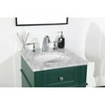 thumbnail image 4 of 18 inch single bathroom vanity in green, 4 of 8