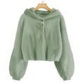 thumbnail image 4 of Autumn Winter Kids Fashion Hooded Tops Warm Pullover Hoodies, 4 of 5