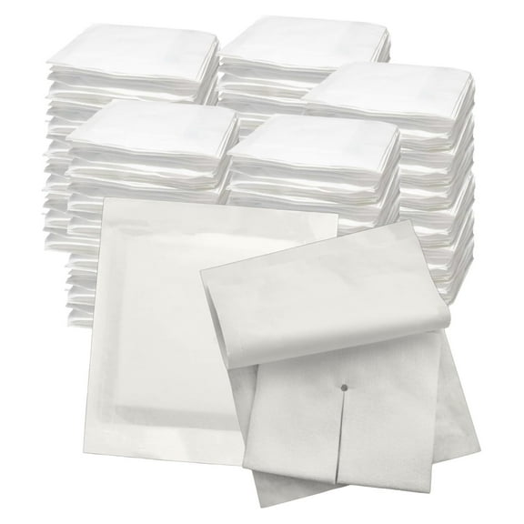 Split Drain Sponge Gauze 4x4 6 Ply Pads [Pack of 250] Absorbent Precut 4"X4" Non-Woven Slit Bandage for I.V. Tracheostomy - 125 Packs of 2 Pre Cut Bandages - Med Tape NOT included in Bulk Pack