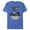 Royal Blue Heather, variant on Men's Superman Grunge Earth's Hero Graphic Tee Red Medium