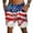 U8-Blue, variant on Havenx Men's 250 Years Of American Independence Shorts Drawstring American Flag Design Short with Pockets Elastic Waist Swim Trunks Freedom We the People Classic Summer Clothes,Blue M