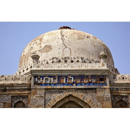 Lodi Shops Large Ancient Dome Sheesh Shish Gumbad Tomb Lodi Gardens, New Delhi, India Print Wall Art By William Perry ()