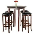 thumbnail image 3 of Fiona 5pc High table & cushion stools, 3 of 4
