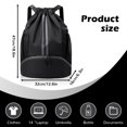 thumbnail image 4 of Baohd Gym Sack Bag For Sports And Fitness Enthusiasts Convenient Storage Solution 1Set, 4 of 6