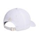 thumbnail image 4 of Gorra adidas Saturday para mujer, corte holgado, color blanco/casi amarillo/naranja, 4 of 7
