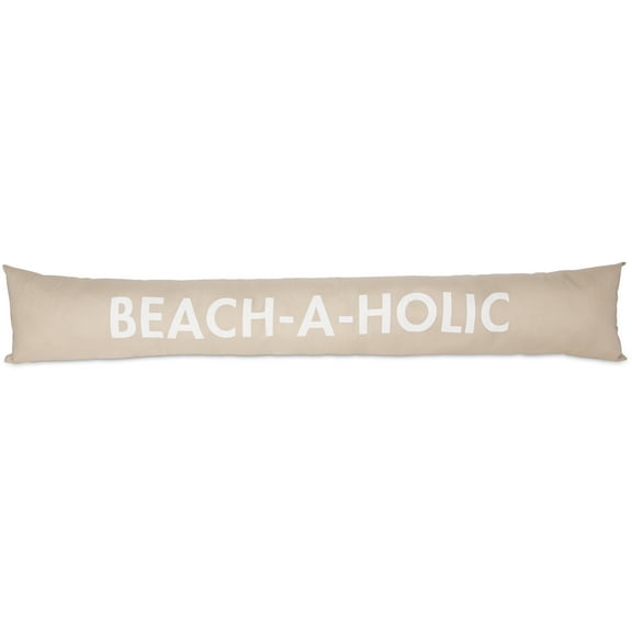 Pavilion Gift Company - Beach-a-holic - 6.75" x 36.5" Draft Stopper