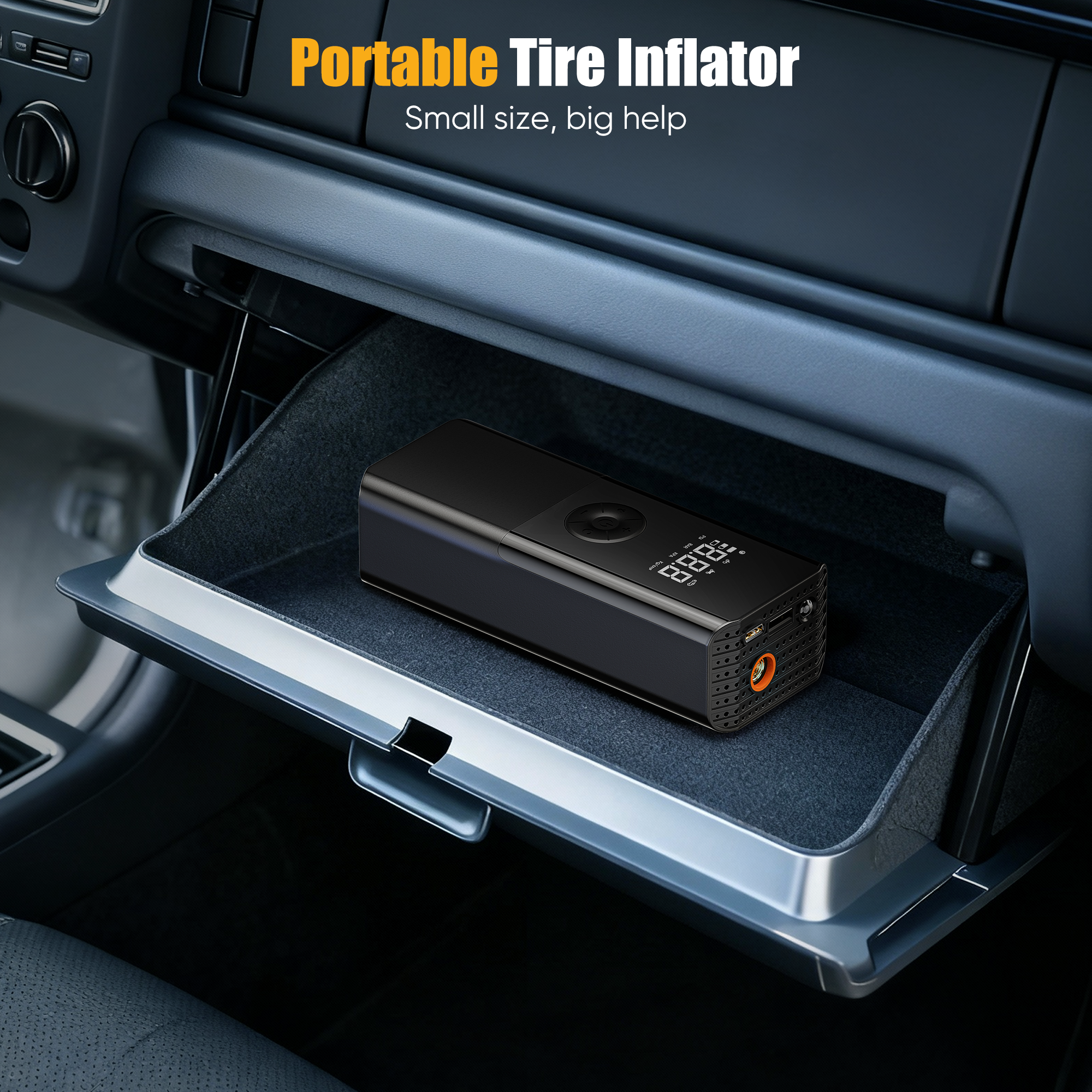 AOMBOO Cordless 150 PSI Tire Inflator with Battery photo 6