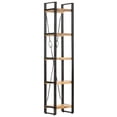 thumbnail image 5 of vidaXL 5-Tier Industrial Adult Bookcase - 39x30x180 cm - Solid Mango Wood, 5 of 5