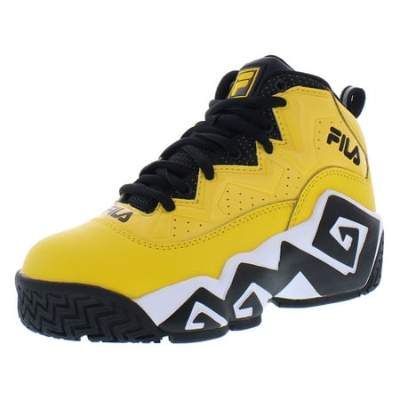 Fila Mb Night Walk Boys Shoes Size 13.5, Color: Yellow/Black