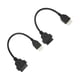 thumbnail image 5 of Reemplazo de cable de escáner de diagnóstico de motocicleta OBD‑OBD2 de 6 pines de 2 piezas para motor de motocicleta Delphi, 5 of 14