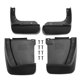 thumbnail image 1 of Kit de Guardabarros Unique Bargains Compatible con Honda Accord 2003-2007 Protectores contra Salpicaduras Delanteros y Traseros Plástico Negro, 1 of 1