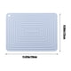 thumbnail image 3 of Kitchen Dining Table Cookware Tableware Heat Proof Draining Large Size Soft Rubber Insulated Placemat, 3 of 6