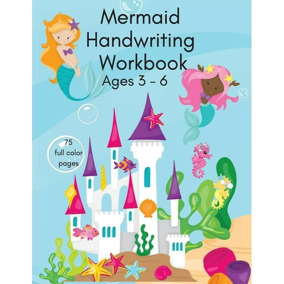 Mermaid Handwriting Workbook, (Paperback)