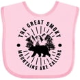 thumbnail image 3 of Inktastic The Great Smoky Mountains Are Calling Boys or Girls Baby Bib, 3 of 4