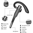 thumbnail image 6 of Wireless Headless Business Earpiece Noise Cancelling Bluetooth 5.3 Handsfree with Mic for Android iOS, 6 of 9
