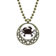 thumbnail image 1 of Collar de luna Unbranded Cangrejo negro patron de organismo marino, 1 of 3