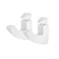 thumbnail image 1 of Clips para estantes Dolle Scoop, tamaño maxi, metal blanco, 4,9 x 3,6 x 10,4 cm, 1 of 6