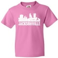 thumbnail image 3 of Inktastic Jacksonville Skyline Grunge Youth T-Shirt, 3 of 5