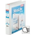 thumbnail image 3 of Cardinal XtraLife ClearVue Non-Stick Locking Slant-D Binder, 1.5" Cap, 11 x 8 1/2, White, 3 of 5