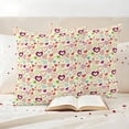 thumbnail image 3 of Valentine's Day Outdoor Waterproof Pillow Covers, Heart Love Modern Country Light Yellow Decorative Square Throw Pillowcase Sofa Cushion Sham for Patio/Couch/Chair, 18"x18" 2 Pack, 3 of 8