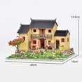 thumbnail image 2 of Creative DIY hut Chinese rural retro building model handmade house mountain house grass house ornaments gift, 2 of 5