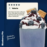 Keto Chow Blueberry Pie Ultra Low-Carb Meal Shake, 21 Servings